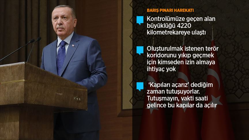 Cumhurbaşkanı Erdoğan: Yedi düvele karşı dimdik ayakta duruyoruz