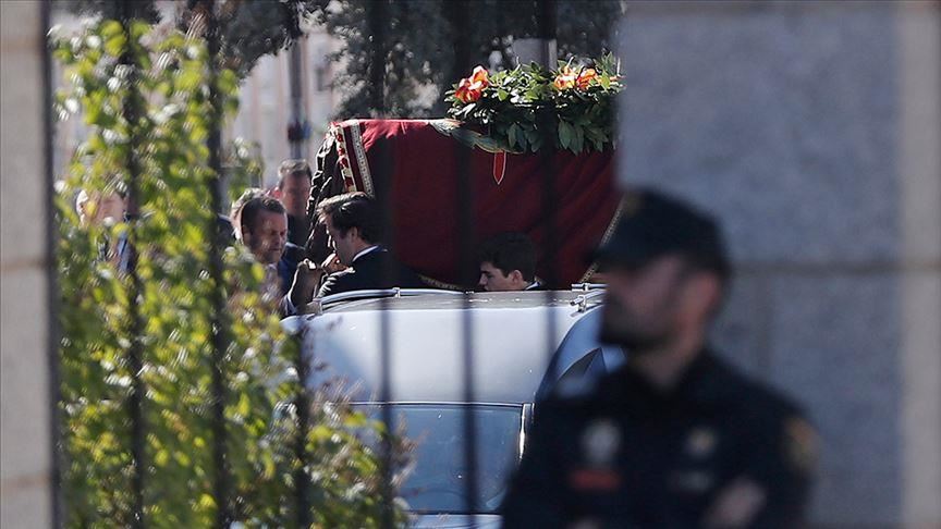 Spain’s former dictator exhumed from massive mausoleum