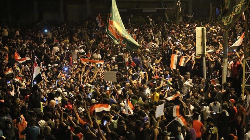 В центре Багдада проходит сидячая акция протеста