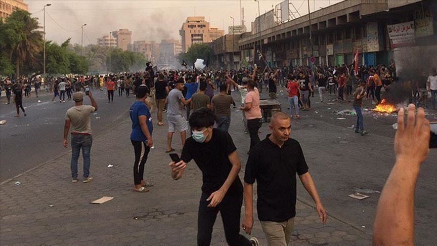 حقوق الإنسان العراقية: ارتفاع قتلى الاحتجاجات إلى 74 في 3 أيام 