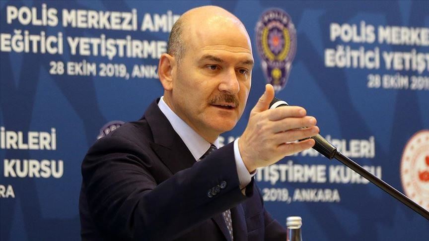 وزير الداخلية التركي: "مظلوم" والبغدادي متساويان في الإرهاب