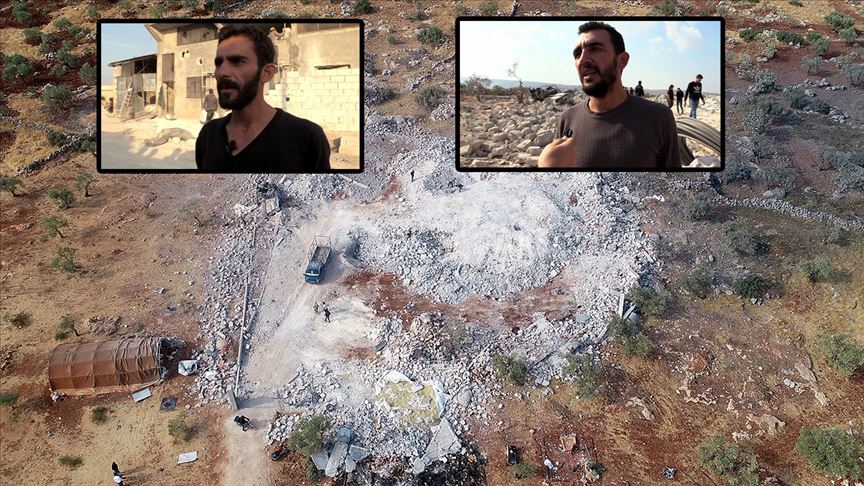 AA, İdlib'de Bağdadi'nin ölü ele geçirildiği operasyonun görgü tanıklarına ulaştı