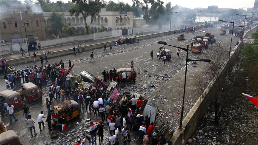 Protesters block entrance of Iraq's Umm Qasr port
