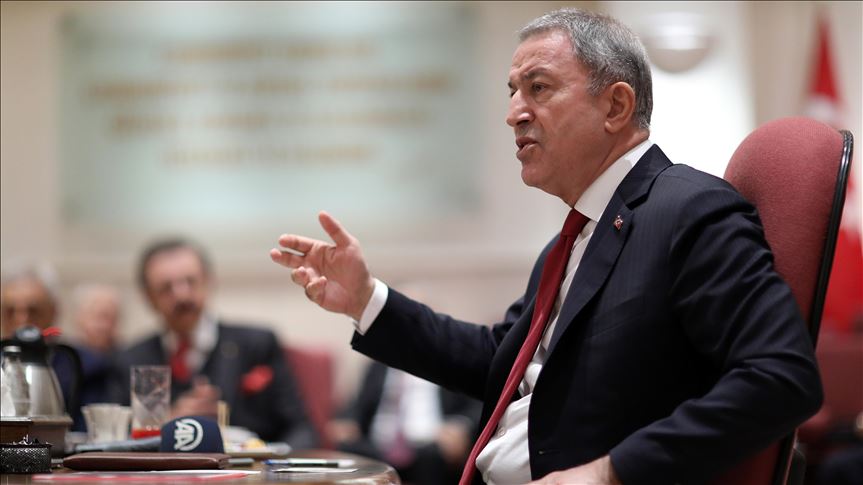 US vote against spirit of alliance: Turkish defense chief