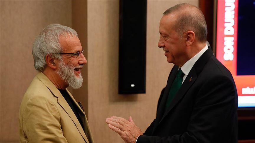 Cumhurbaşkanı Erdoğan, Yusuf İslam'ı kabul etti