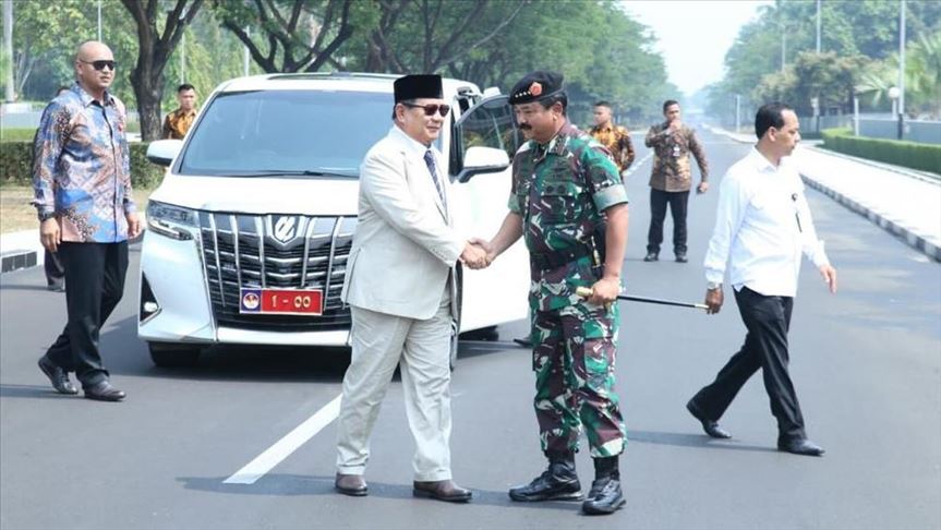 Prabowo tegaskan terima gajinya sebagai menteri pertahanan