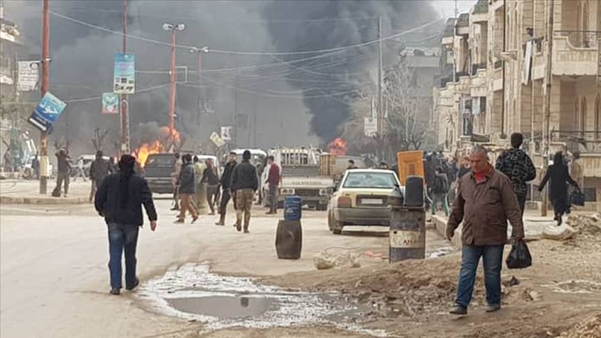 Afrin'de terör saldırısı: 8 ölü, 14 yaralı