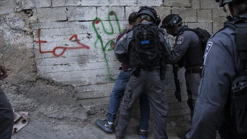 İsrail polisinden Doğu Kudüs'teki gösteriye müdahale