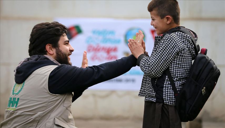 برنامه ویژه بنیاد همیاری‌های بشری ترکیه برای ایتام افغانستان
