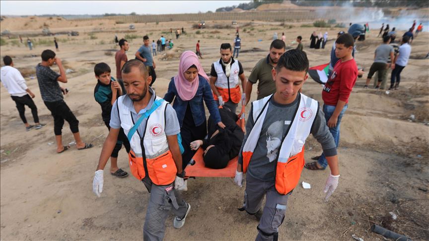 Gaza Strip: Israeli army injures 59 Palestinians