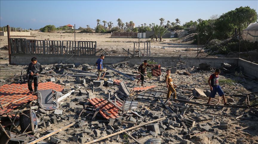 Cazas israelíes atacan posiciones de Hamas en Gaza
