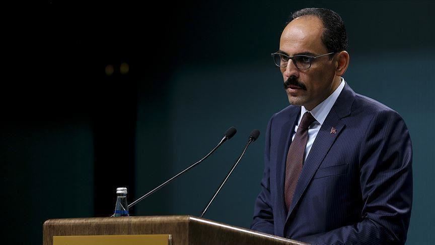 قالن: تفجير تل أبيض كشف مجددا الوجه الحقيقي والدموي لتنظيم "ي ب ك"