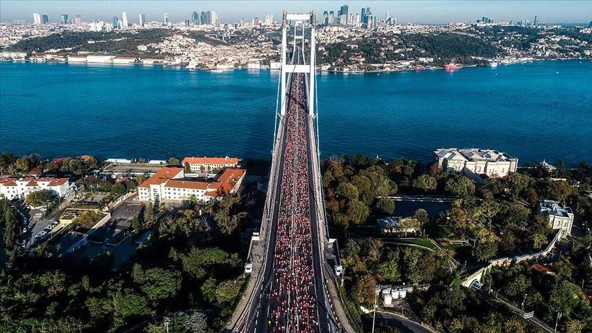 ИНФОГРАФИКА - В Стамбуле определились победители 41-го международного марафона Vodafone 