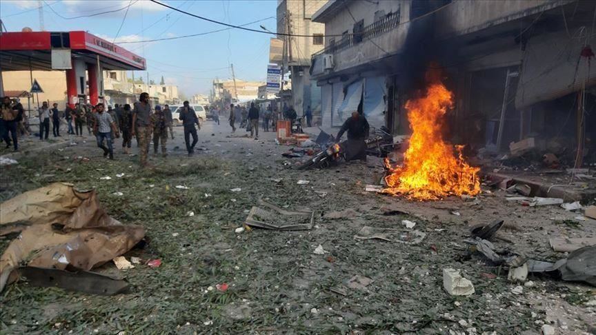 10 warga sipil tewas dalam serangan teror di Suriah Utara