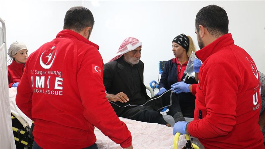 Teröristlerin kaçarken yaktığı Tel Abyad Hastanesi ayağa kaldırılıyor