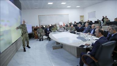 ئورفا.. ئەردۆغان ناوەندی جموجۆڵی ھاوبەشی ھێزەکانی وشکایی تورکیاى بەسەر کردەوە