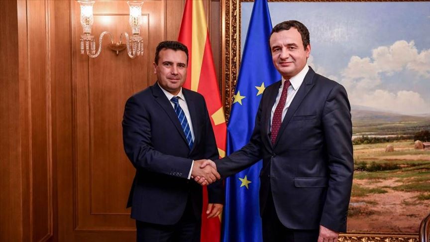 Kryeministri Zaev takon liderin e Lëvizjes Vetëvendosje, Albin Kurti