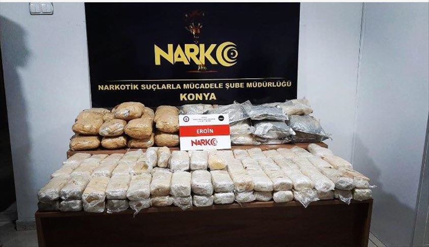 Turkey seizes more than 100 kg of heroin