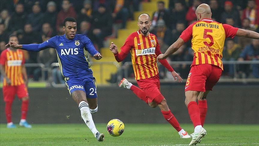 Football: Fenerbahce stunned by underdogs Kayserispor