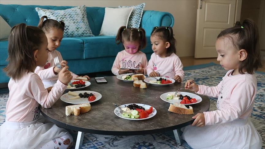 Beşiz ailesinin mutluluğu