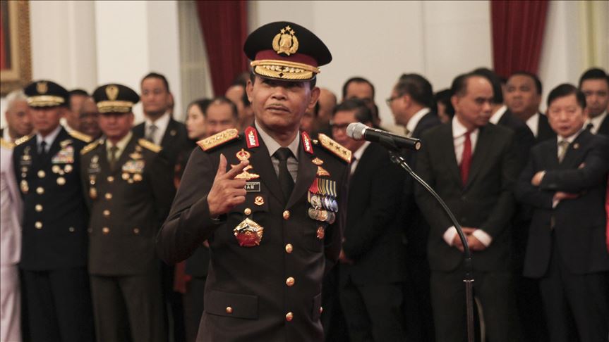 Tito Karnavian resmi serahkan mandat kapolri pada Jenderal Idham Azis