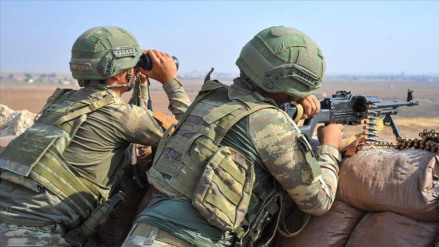 YPG/PKK terrorists harass Turkey's safe-zone op. area in N.Syria