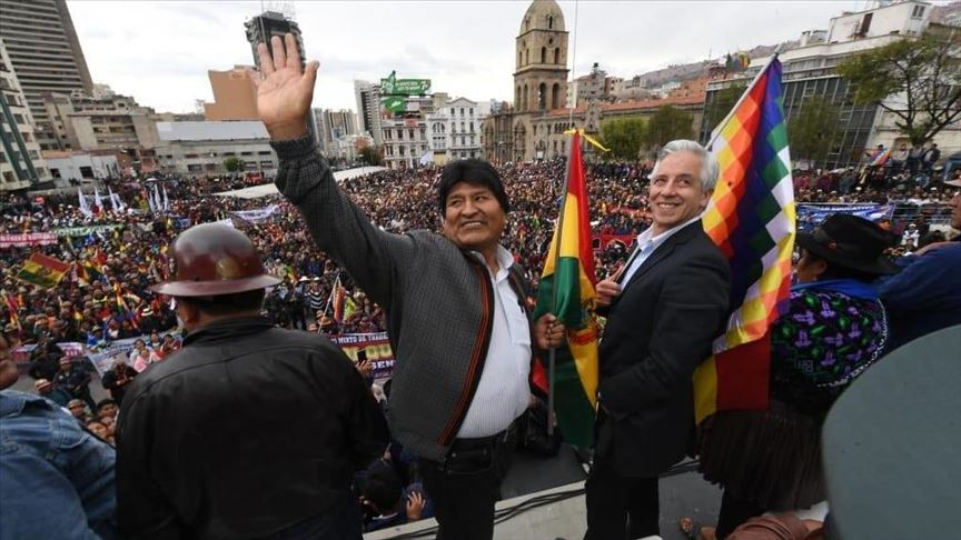 Morales: Unite against those who sell their homeland