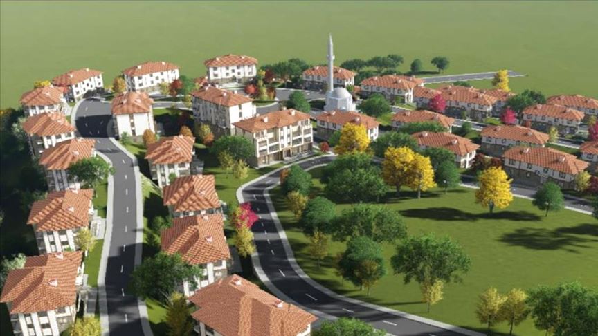 maden de konut ve is yerlerinin insasi icin calismalara baslandi