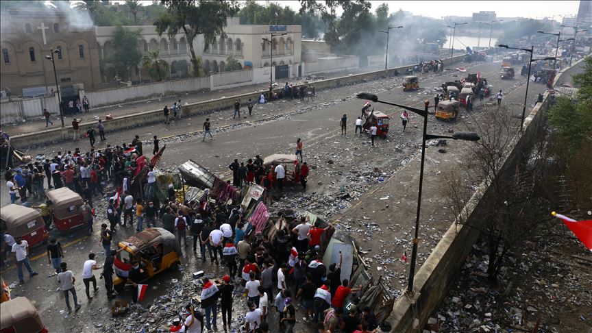 Parte de las muertes en las protestas en Irak fueron causadas por bombas iraníes