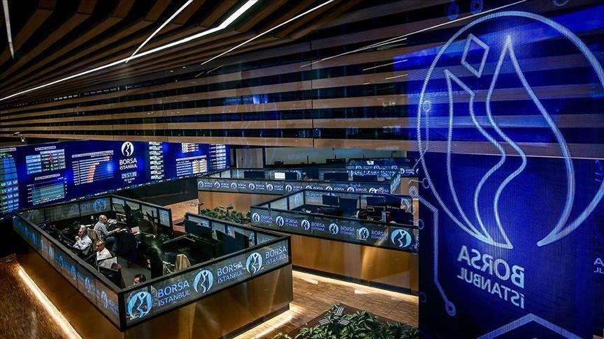 Turkey's Borsa Istanbul down at Friday's close