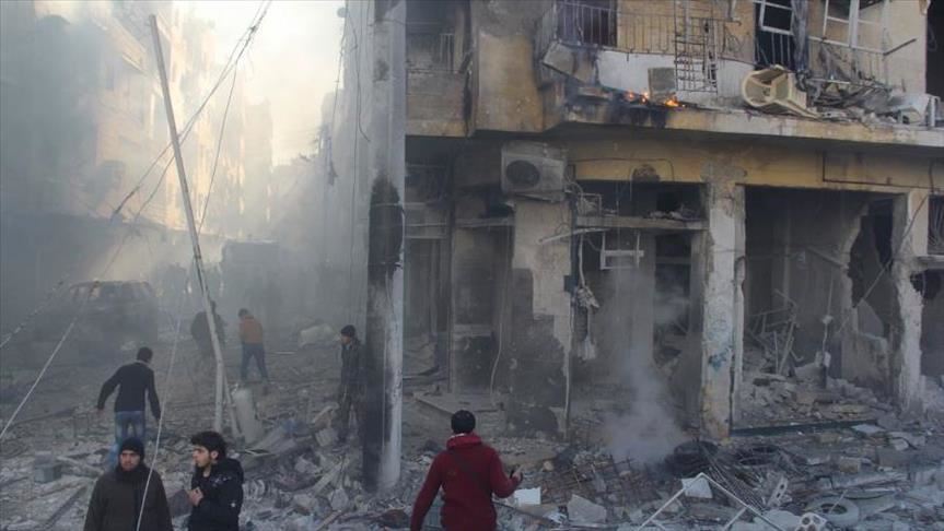 مقتل 5 مدنيين في قصف روسي على إدلب 