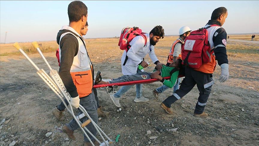 ده‌ها شهروند غزه در حمله نظامیان اسرائیل زخمی شدند