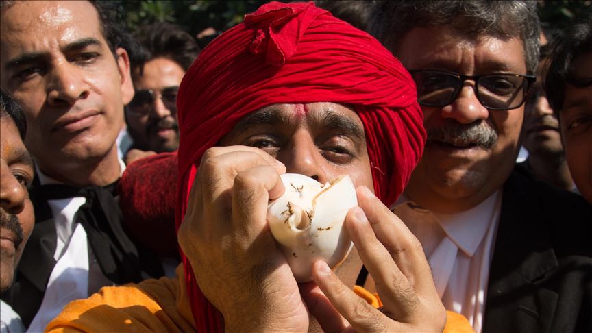 Subdued celebrations by Hindus after winning court battle