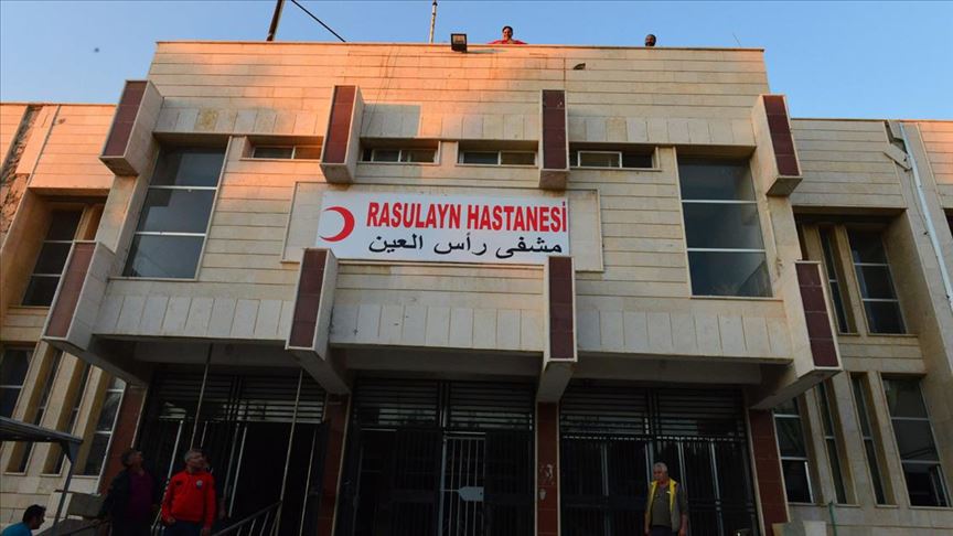 Teröristlerin tahrip ettiği Rasulayn Hastanesi şifa dağıtmaya başladı
