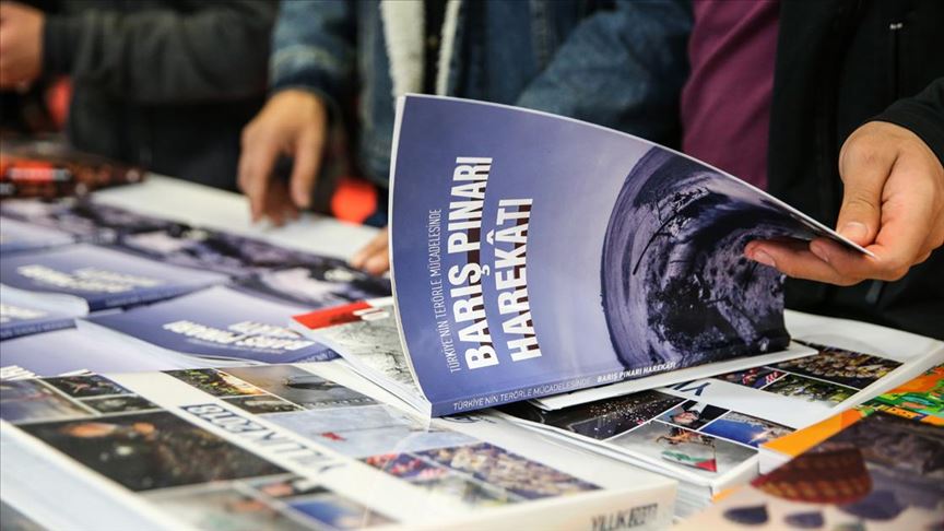 AA'nın 'Barış Pınarı Harekatı' kitabına yoğun ilgi