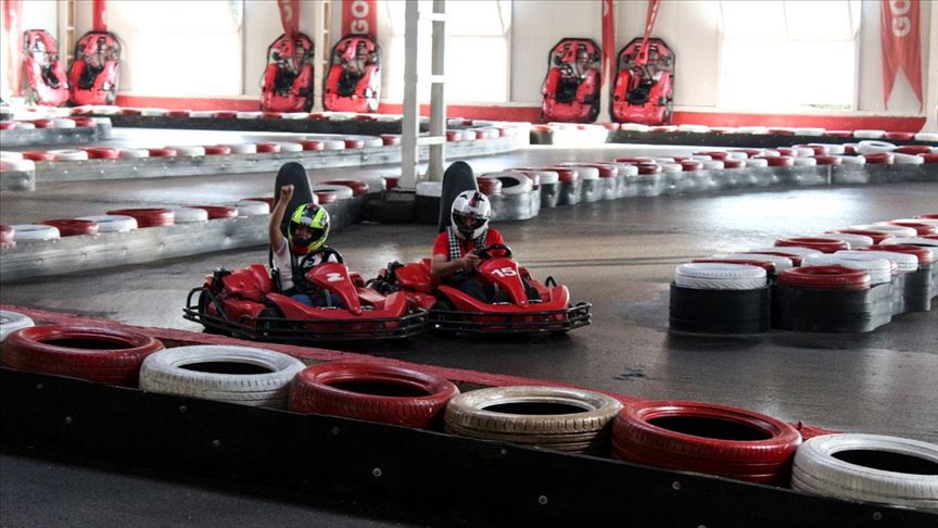 Antalya Da Otizmli Ve Down Sendromlu Cocuklarin Go Kart Heyecani