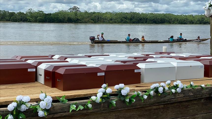 Colombia: inició entrega de los restos mortales de las víctimas de la masacre de Bojayá