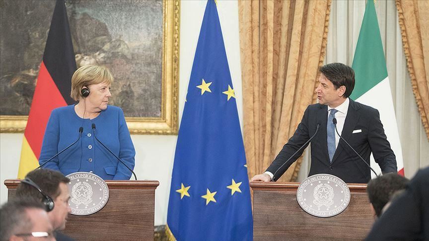 Conte, Merkel discuss common issues