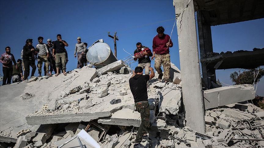 Russian airstrikes kill 4 civilians in Idlib, Syria