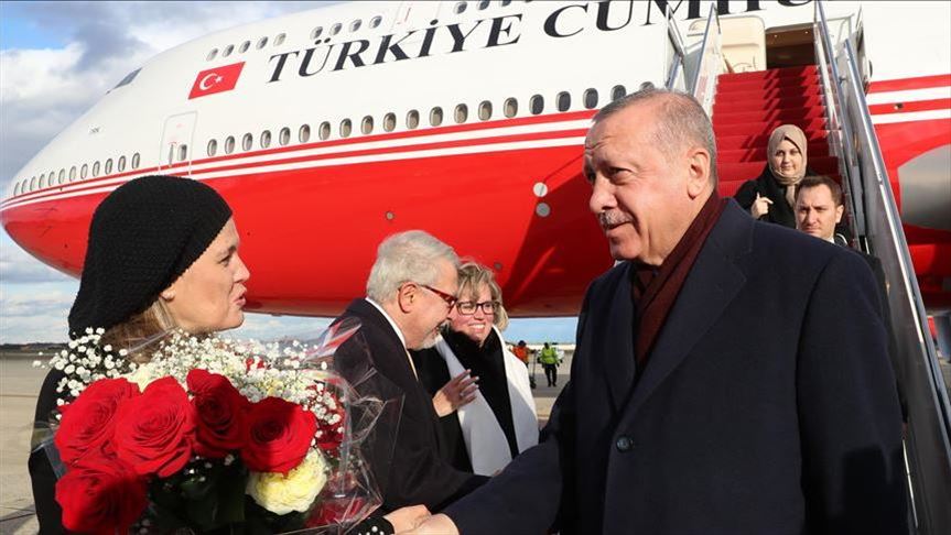 أردوغان يصل واشنطن تلبية لدعوة ترامب