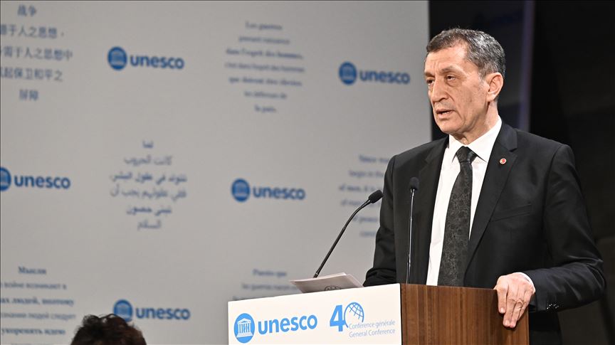 Turkish education minister says UNESCO can trust Turkey