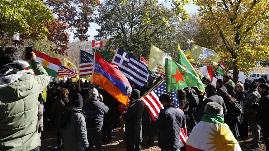 Армяне и пособники РКК провели антитурецкую акцию в США