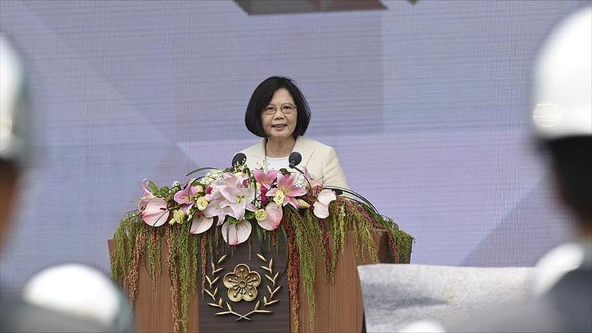 La présidente du Taïwan appelle le gouvernement chinois à épargner les manifestants