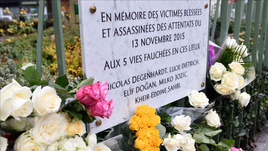 France: commémorations des attentats de Paris 