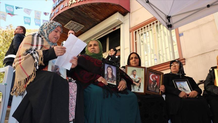 Mothers protest against YPG/PKK in Turkey enters Day 72