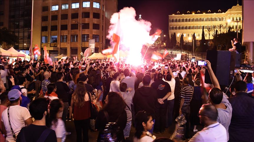 Lebanon: Man killed during protests after Auon's speech