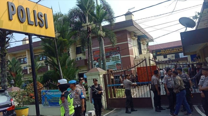 Enam orang terluka, satu terduga pelaku tewas akibat bom bunuh diri Medan