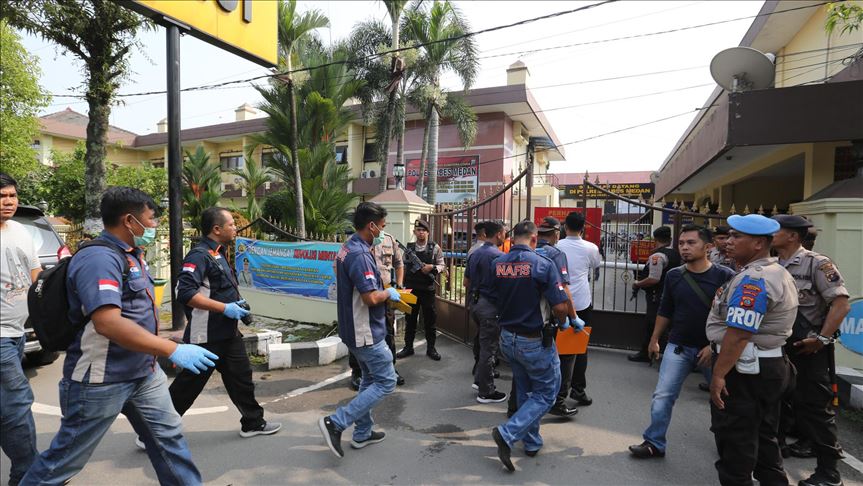 Polisi tangkap empat orang di Banten dan Jawa Tengah pasca-bom Medan 