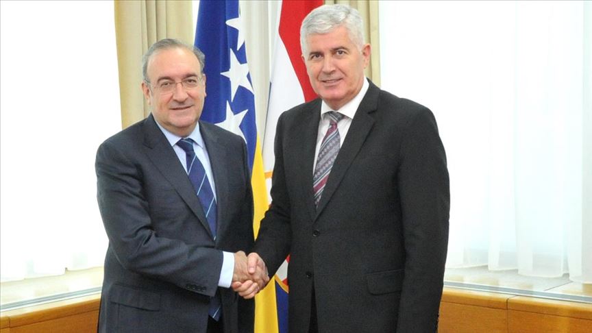Čović se susreo s turskim ambasadorom Kocom