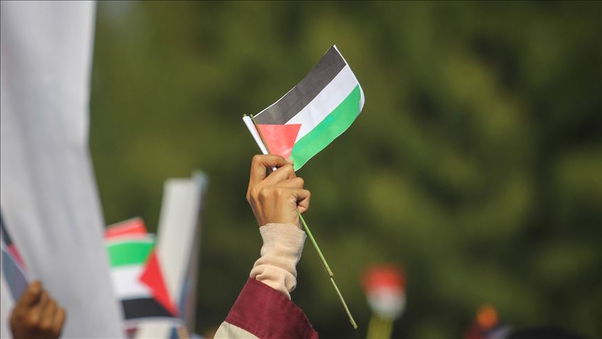 Indonesian students condemn Israeli attacks in Gaza